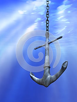 Underwater anchor