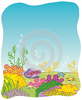 Underwater background