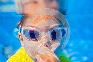 Underwater boy