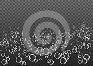 Underwater fizzing air bubbles  texture