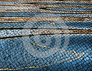 Underwater mosaic