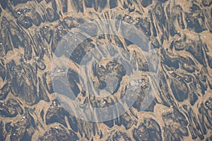 Underwater Sand Pattern - Abstract Design Background