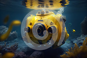 Underwater sea drone created with Generative Ai