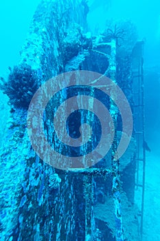 Underwater Ship Wreck in Thailand