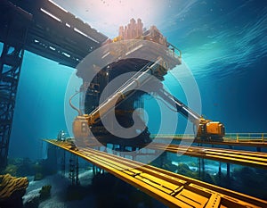 Underwater site highlights advanced engineering in