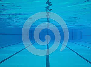 Underwater swimming pool