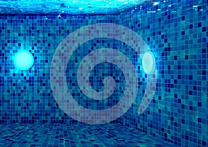 Underwater Swimming Pool Clear Water Using LED Waterproof Lighting