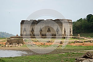 The underwater temple