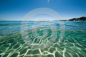 Underwater View of the Ocean