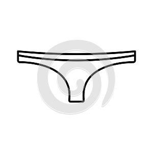 underwear icon vector