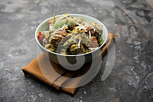 Undhiyu is a one pot vegetable casserole dish that is the hallmark of gujarati vegetarian cuisine
