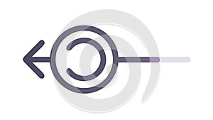 Undo Refresh Arrow, Reset, Cycle, Reload, vector design Generative AI