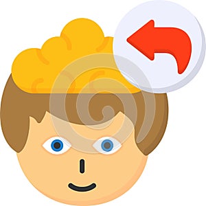 Undo Vector Icon Design