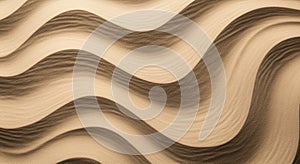 Undulating wavy patterns create an abstract