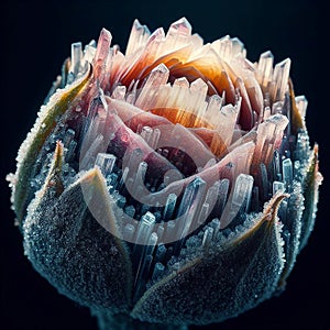 unearthly beauty crystal flower