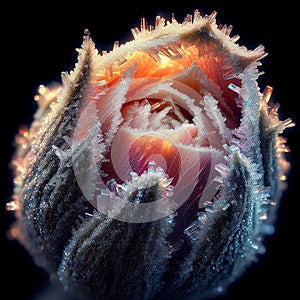 unearthly beauty crystal flower