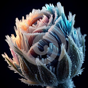 unearthly beauty crystal flower