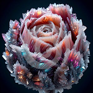 unearthly beauty crystal flower