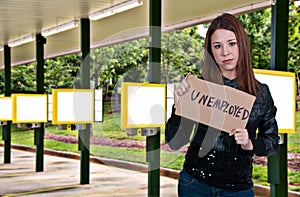 Unemployed Women photo