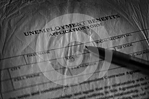 Unemployment Benefits Application Form