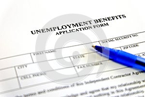 Unemployment Benefits Application Form