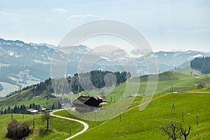 UNESCO biosphere reserve Entlebuch in central Switzerland