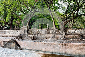 UNESCO Fasilides Bath, Gondar Ethiopia, Africa culture architecture