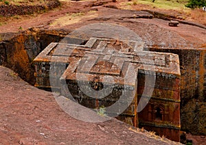 UNESCO heritage site, Lalibela rock-hewn churches photo