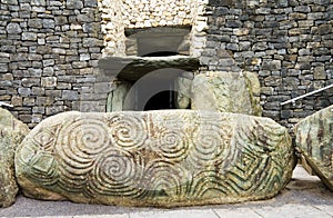 UNESCO Heritage - Triple Spiral at Newgrange photo