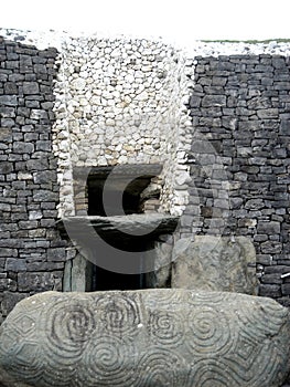 UNESCO Heritage - Triple Spiral at Newgrange