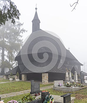 UNESCO monument Church of All Saints in Tvrdosin, Slovakia