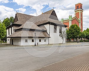 UNESCO monument - Kezmarok - Church of the Holy Trinity, Slovakia