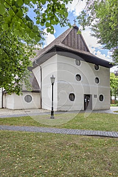 UNESCO monument - Kezmarok - Church of the Holy Trinity, Slovakia