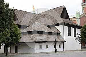 UNESCO monument - Kezmarok - Church of the Holy Trinity, Slovakia