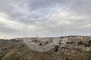 UNESCO site - ancient town of Matera (Sassi di Matera) Basilicata, Southern Italy