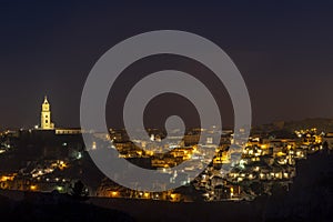 UNESCO site - ancient town of Matera (Sassi di Matera) Basilicata, Southern Italy