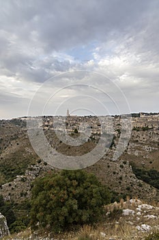 UNESCO site - ancient town of Matera (Sassi di Matera) Basilicata, Southern Italy