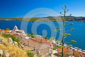 UNESCO town of Sibenik historic waterfront