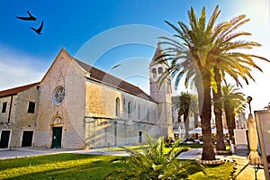 UNESCO town of Trogir church view