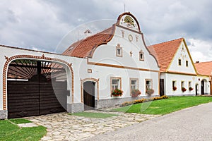 UNESCO village Holasovice