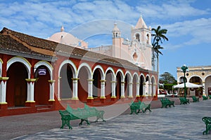 UNESCO Village of Tlacotalpan Veracruz in Mexico