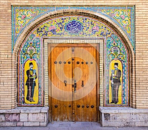 UNESCO World Heritage Golestan Palace in Tehran, Iran