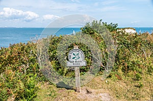 Unesco world heritage - Old Harry Rocks in Isle of Purbeck