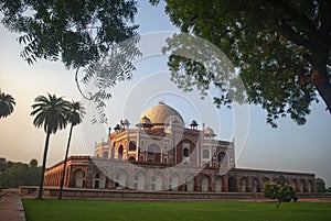 The UNESCO World Heritage Site Humayun's Tomb in Delhi