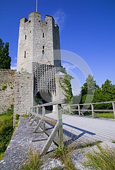 The unesco world heritage site visby in sweden.GN