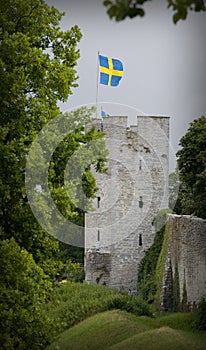 The unesco world heritage site visby in sweden.GN