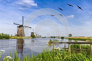 Unesco world heritage windmill