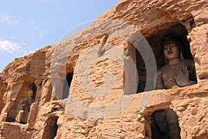 UNESCO Yungang Grottoes Buddhist caves, China