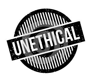 Unethical rubber stamp