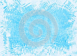 Uneven frozen ice blue frame backgrounds